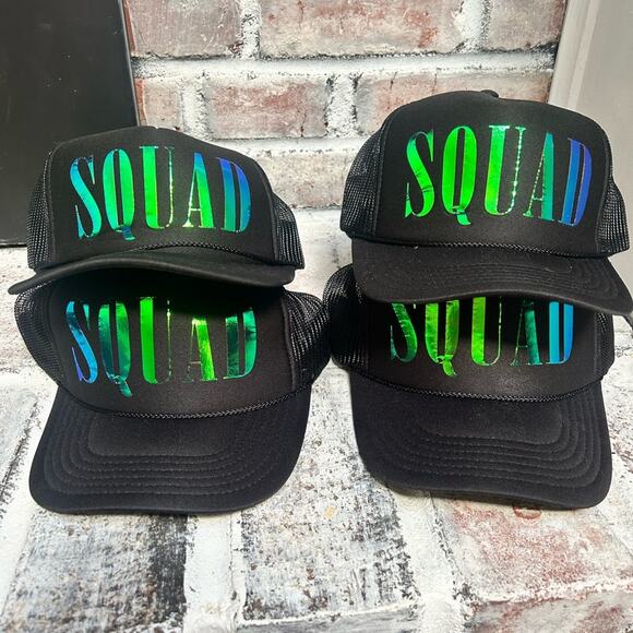 Squad trucker hats (4) - Picture 1 of 3